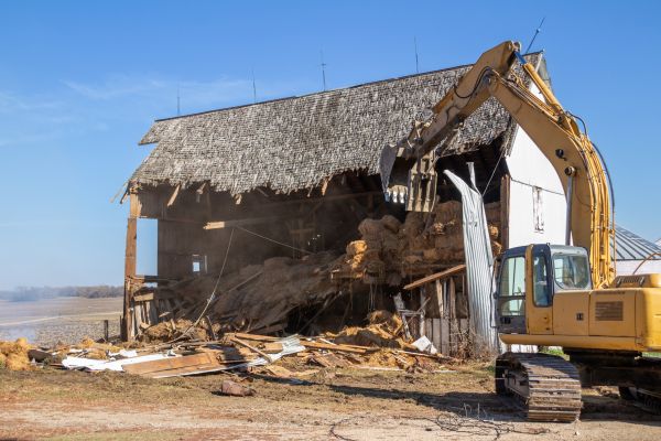 Barn Demolition in Cedar City