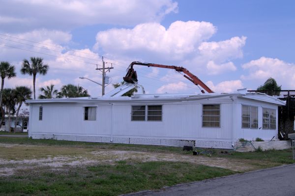 Mobile Home Demolition in Cedar City