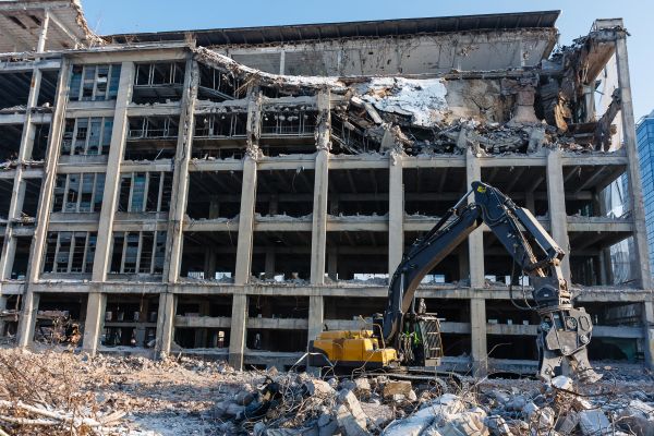 Commercial Building Demolition in Cedar City