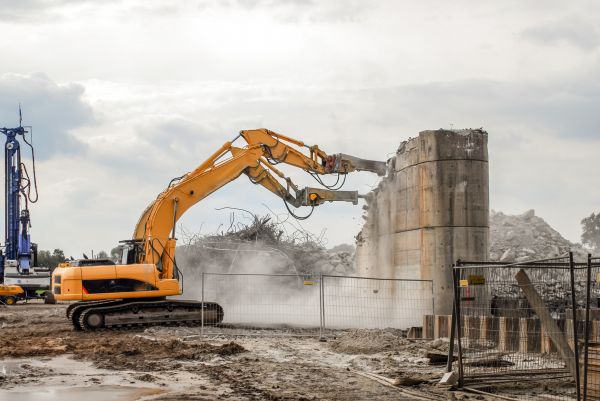 Silo Demolition in Cedar City