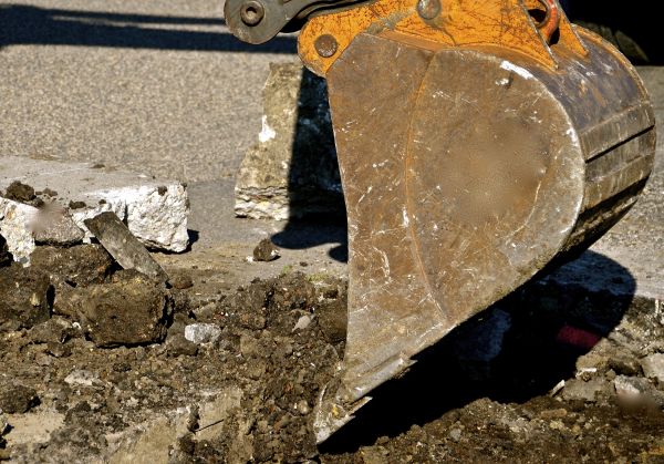 Cement Pad Demolition in Cedar City