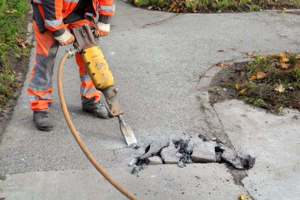 Concrete Sidewalk Removal in Cedar City