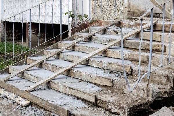 Staircase Demolition in Cedar City